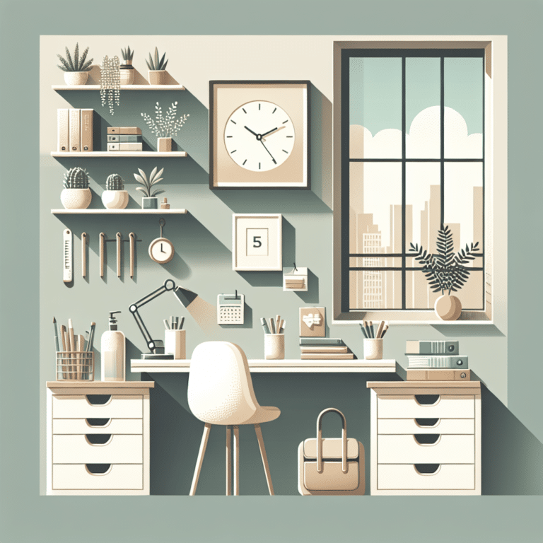 Decluttering Ideas for Tiny Workspaces