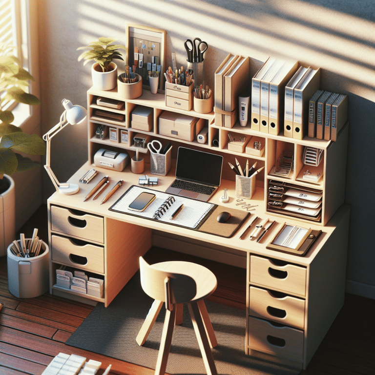 Compact Desks: Strategies for Keeping Things Tidy