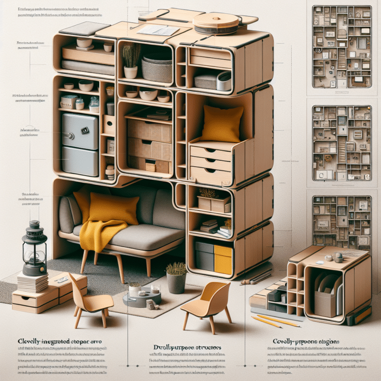 Chairs with Storage for Tiny Apartments