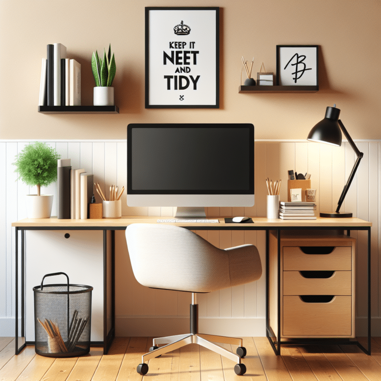 Essential Advice for Maintaining a Small Workspace