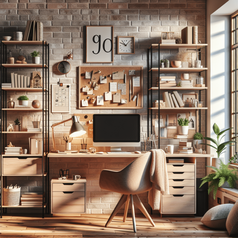 Nifty Organization Ideas for Cozy Home Offices