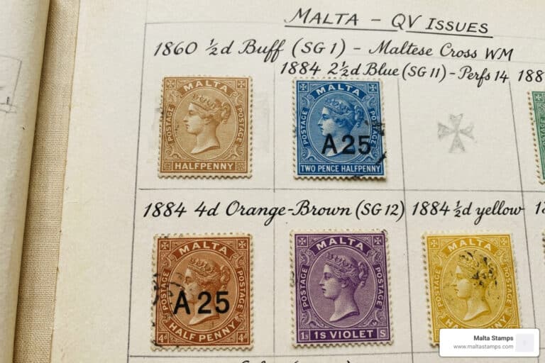Stanley Gibbons Malta stamps