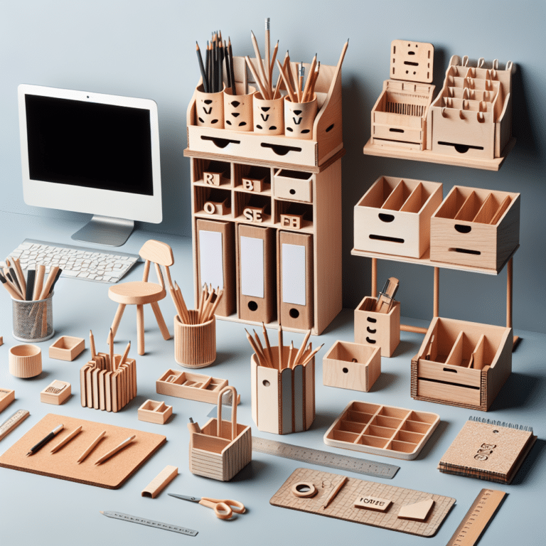 DIY Desk Organizers for Limited Space