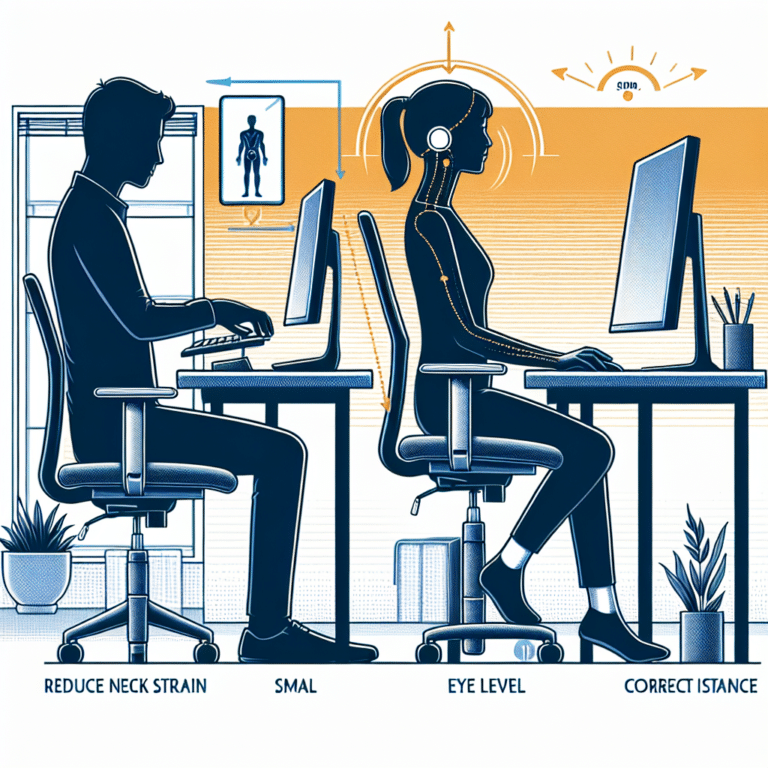 Reducing Neck Strain at Small Desks