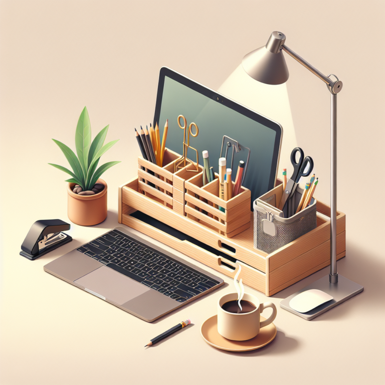 "Practical Tips for Keeping a Small Desk Tidy