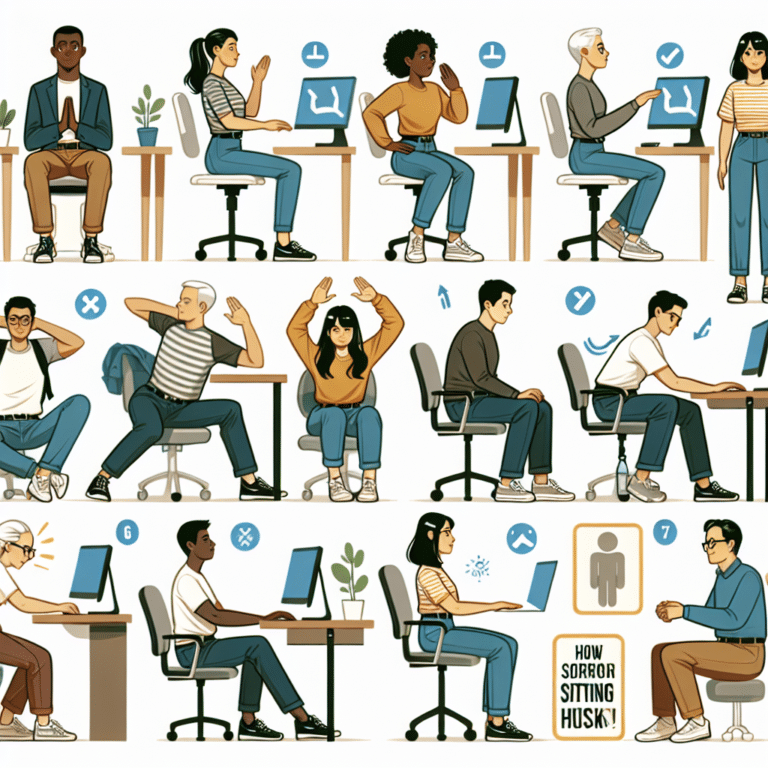 Tips for Healthy Sitting in Tight Spaces