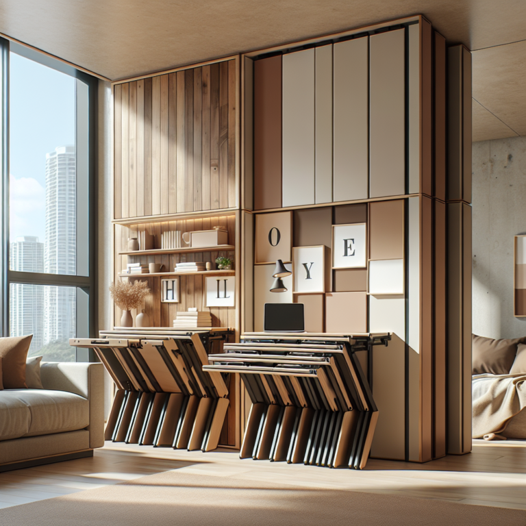 Foldable Desks That Save Space in Studio Apartments