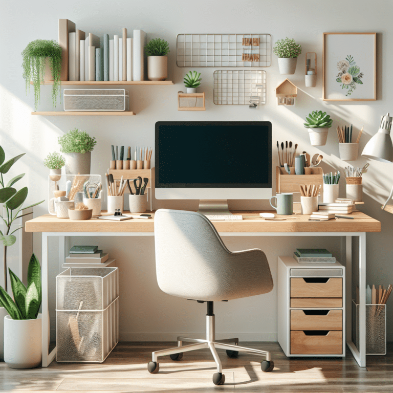  "Organizing Your Workspace for Optimum Performance