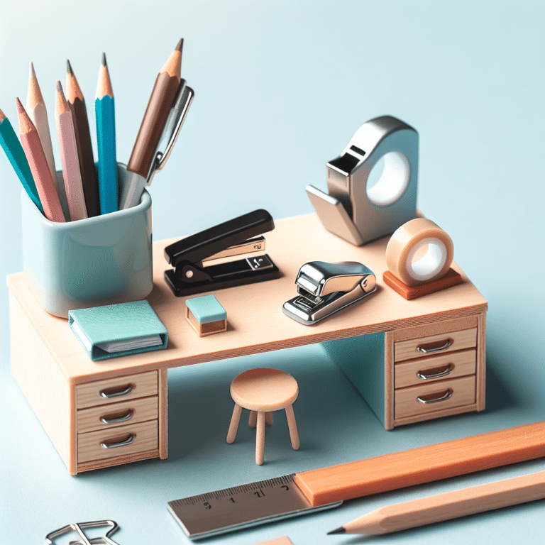  "The Role of Compact Office Supplies in Small Desks