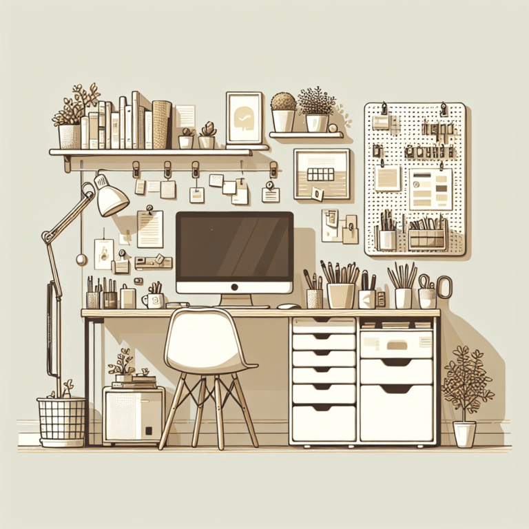 How to Maximize Storage in Tiny Workspaces