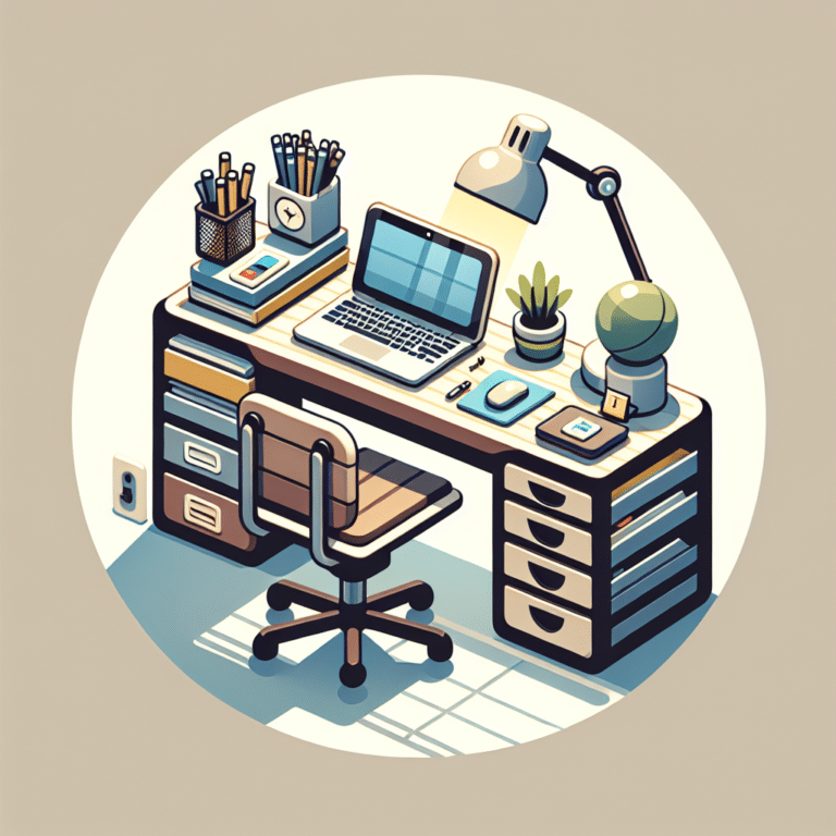 How to Organize a Desk in Limited Space