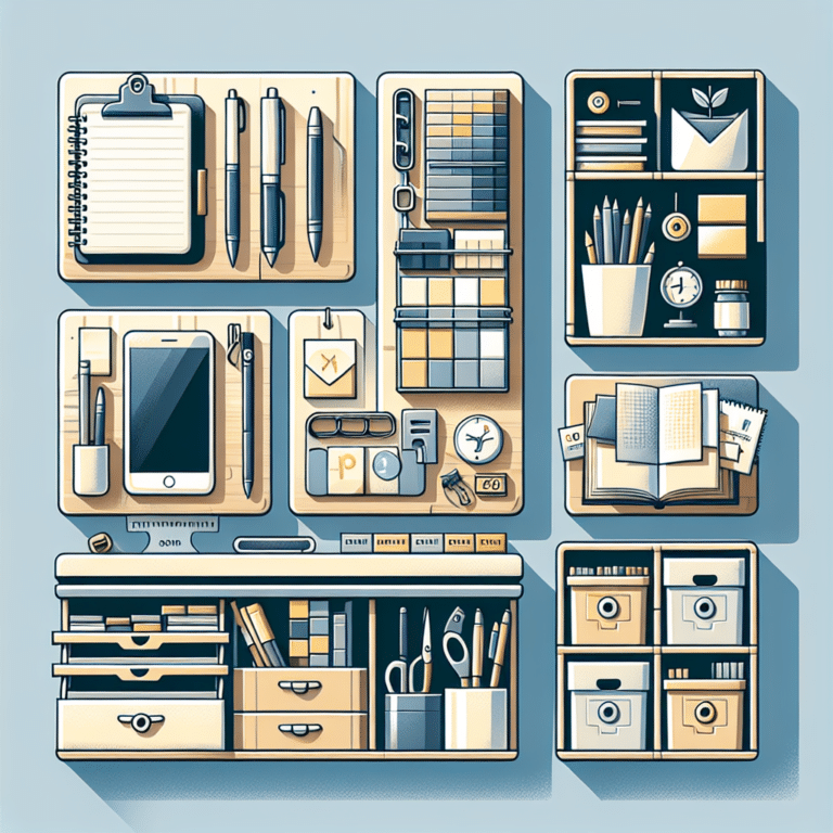 Smart Ideas for Compact Desk Organization