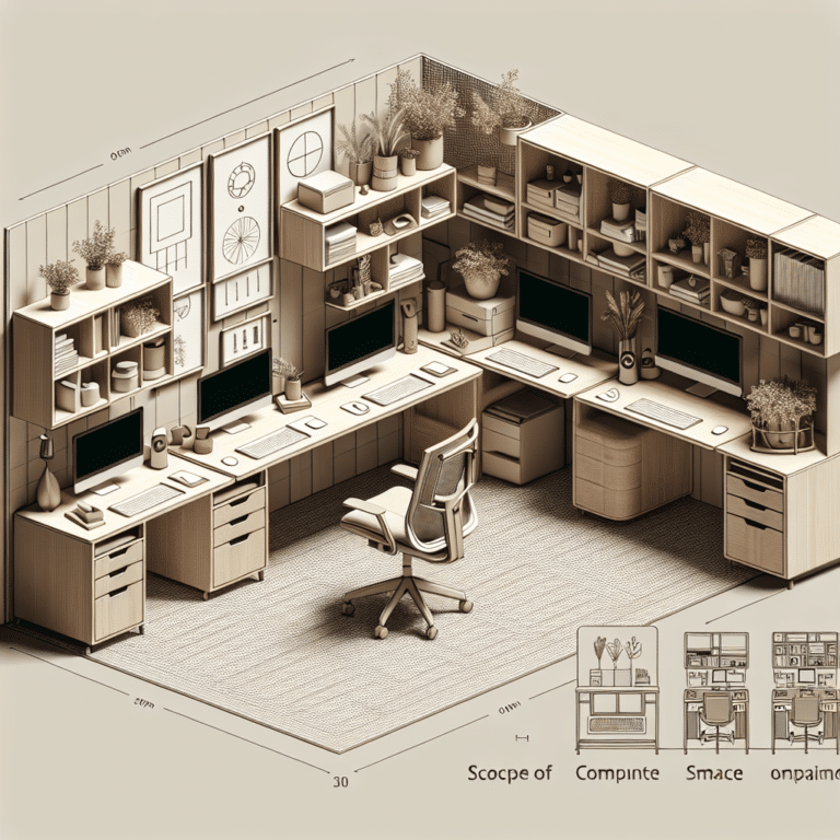 Compact Workstations for Home Offices