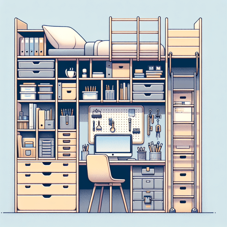 How to Maximize Storage in Tiny Workspaces