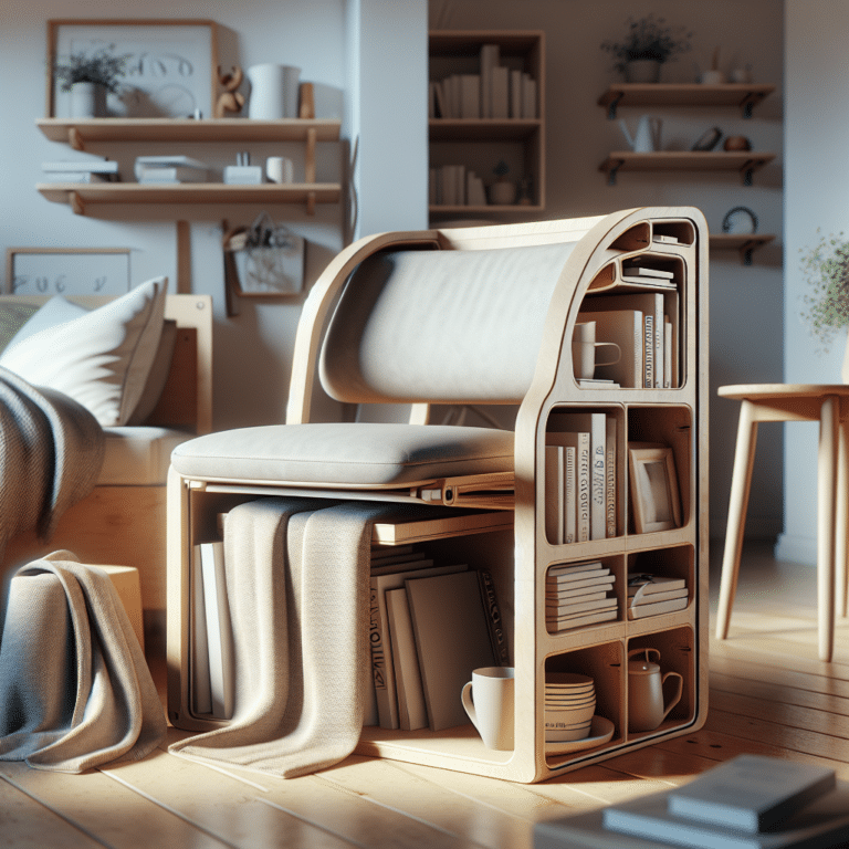Chairs with Storage for Tiny Apartments