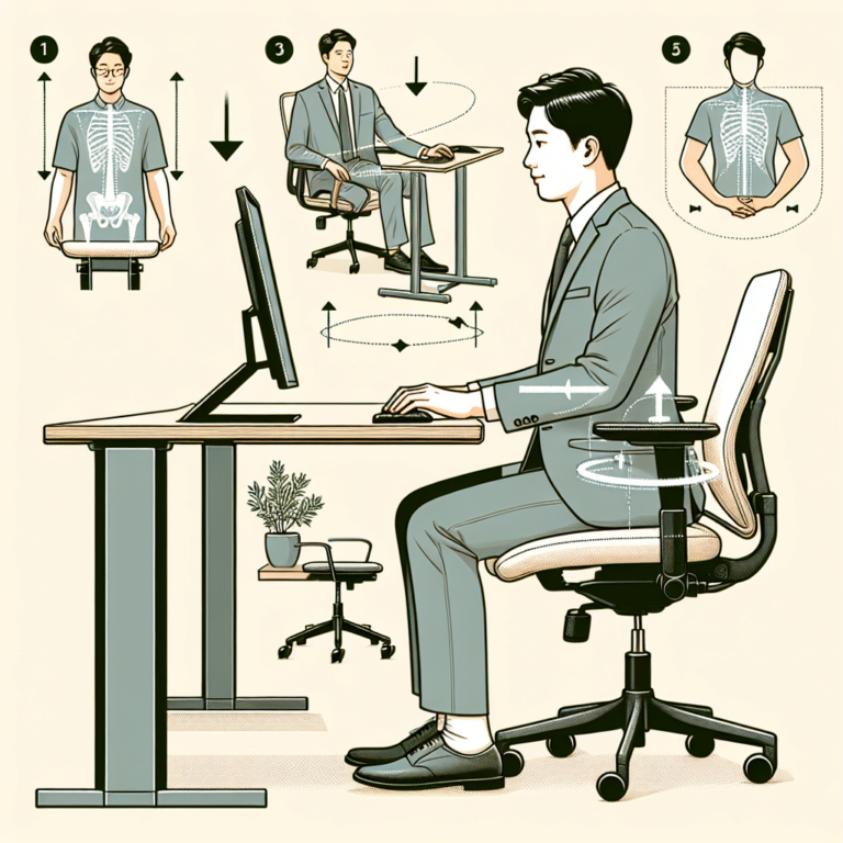 Adjusting Desk and Chair for Proper Alignment