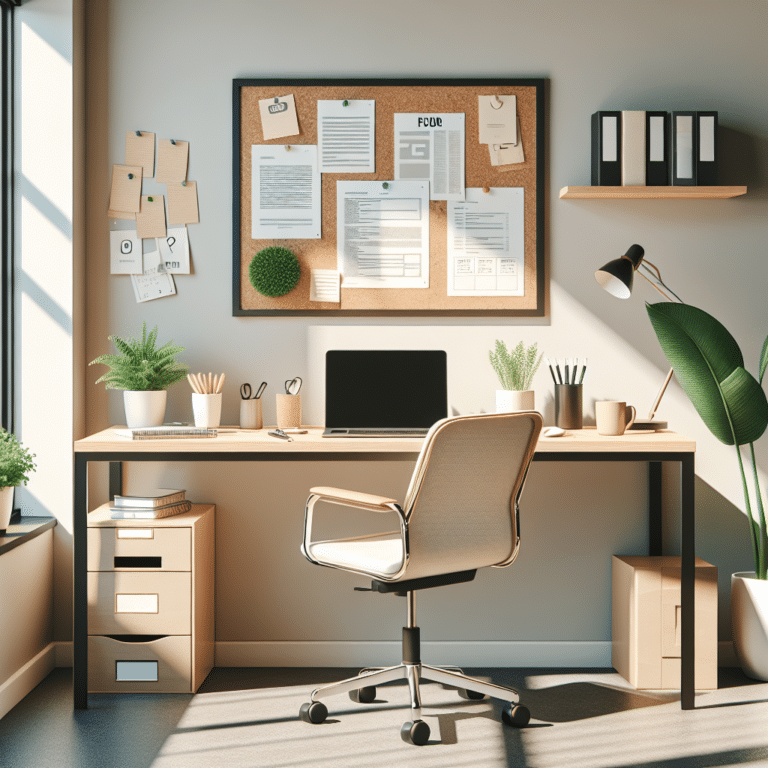  "Organizing Your Workspace for Optimum Performance