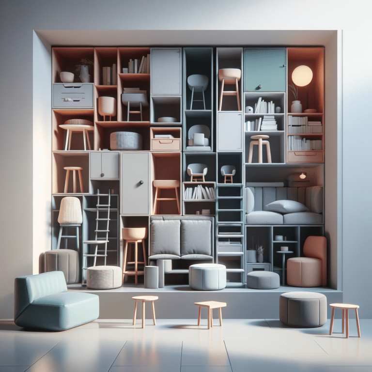 Multi-Purpose Seating for Tiny Rooms