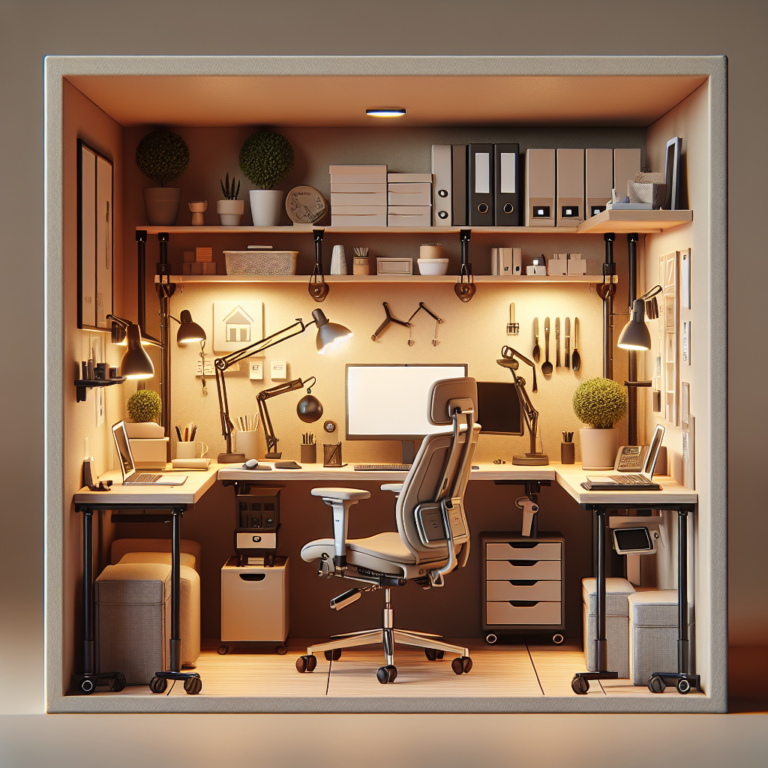 Ergonomic Workstation Checklist for Tiny Rooms