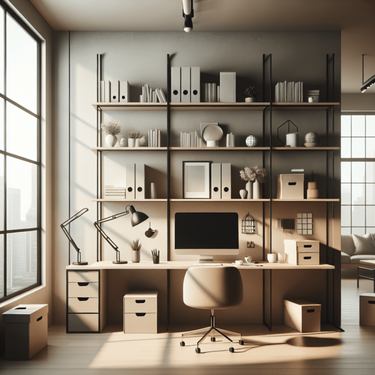  "Expanding Your Workspace With Strategic Shelving